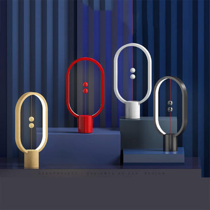 Balanced Magnetic Bedside Night Light For Bedroom