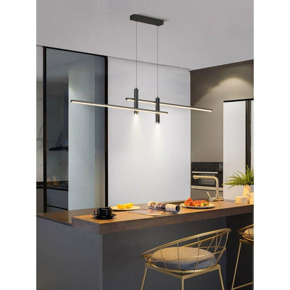 Nordic Restaurant Ceiling Lamp Minimalist Strip Dining-room Lamp