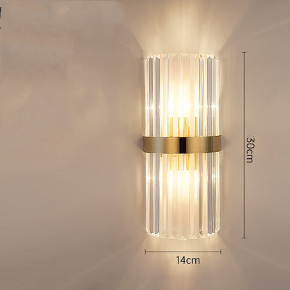 Light Luxury Crystal Transparent Creative Bedside Lamps